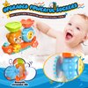 Baby Bath Toys for Toddlers 1-3 Kids Bathtub Toy Bear Water Tub Toys for Shower Bath Time Toys to Boys Girls Babies Kids Infant Preschool Learning Gift