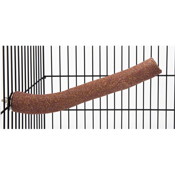 Penn Plax Long Sparkler Bird Perch, 12-Inch
