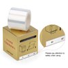 AHIER 2 Rolls Disposable Eyebrow Tattoo Plastic Wrap Preservative Film, Make Up Transparent Plastic Roller for One-Way Eyebrow Lips Permanent Makeup Accessories