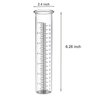 SYCozupy 7" Capacity Rain Gauge Replacement Tube Glass Rain Guage Cylinder for Yard &Garden &Outdoor (1Pcs)