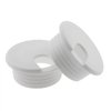 HJGarden 2PCS 1-1/2inch / 38mm Desk Grommet Wire Cord Cable Grommets Hole Cover for Office PC Desk Cable Cord Organizer Plastic Cover, White