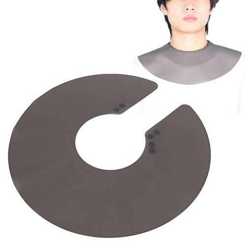 Hair Salon Stylist Cutting Collar, Waterproof Silicone Salon Hair Dye Pad, Soft Hair Shawl Neck G...