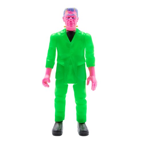 Super7 Universal Monsters Frankenstein (Glow in The Dark Costume Colors) - 3.75" Universal Monster Movies Action Figure Classic Movie Collectibles and Retro Toys