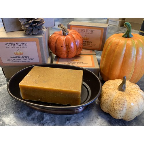Witch Hippie Pumpkin Spice 4oz Natural Bar Soap 2 pack