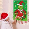 Pin the Heart on the Game for Kids Christmas Party Games Xmas Activities Christmas Decorations for Christmas Party Outdoor