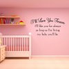 VWAQ I'll Love You Forever I'll Like You for Always As Long As I'm Living My Baby You'll Be Nursery Wall Decals Quotes Baby's Room Wall Art Stickers