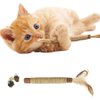 Silvervine Sticks for Cats,Natural Catnip Chew Toys for Kittens Teeth Cleaning, Cat Chew Toy for Dental Care,Cat Chew Sticks for Chewers,Edible Matatabi Cat Chew Sticks Toys Cat Toys Indoor