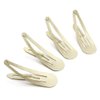 Dofash Snap Hair Clips Metal Grips 5CM/2 IN Barrettes for Thin Hair Basic Hair Accessories Hair Barrettes 12PCS (Blonde)…