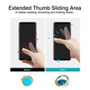 [2 Pack] Round Mirror Design Cell Phone Ring Holder Stand, 360 Degree Rotation and 180 DegreeAdjustable Finger Ring Kickstand with Polished Metal Phone Grip (Gold)