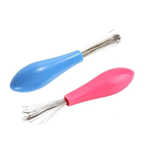 Pink Comb Cleaner Hair Brush Cleaning Tool Hair Brush Cleaner，Styling Tools and Appliances，Hair Brushes