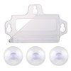 EZ Pass Holder with Super Strong Suction Cups Holds Tightly to Your Car Windshield (Clear)