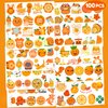 Orange Temporary Tattoos 10 Sheets 100 PCS Little Cutie Baby Shower Party Decorations Favors Supplies Oh Baby Theme Birthday Stickers Christmas Gifts for Boys Girls Class School Prizes Carnival
