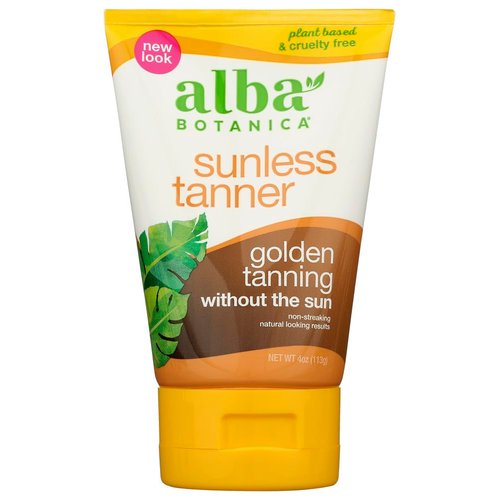 Alba Sunless Tanning Lotion, 4-Ounce Tubes (Pack of 2)