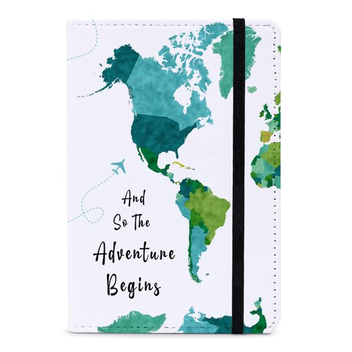 Passport Book Holder,Passport Wallet for Men Mr and Mrs Passport Holder for Women Passport Cover World Map Passport Case for Couples Passport Books Holder