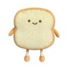 VHYHCY Toast Bread Pillow Funny Food Plush Toy Pillows Small Cute Stuffed Plush Toast Sofa Pillow (Toast Bread,Golden)