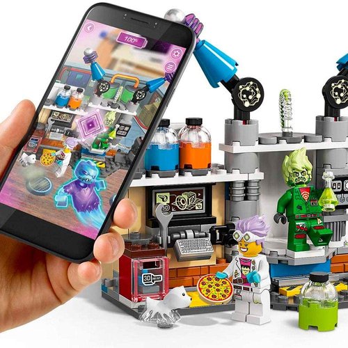LEGO Hidden Side J.B.’s Ghost Lab 70418 Building Kit, Ghost Playset for 7+ Year Old Boys and Girls, Interactive Augmented Reality Playset (174 Pieces)