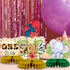 Safari Jungle Animal Honeycomb Centerpieces Wild One Baby Shower Decorations Jungle Safari Table Centerpieces Decorations One Birthday Party Supplies Sign, 9 Pcs