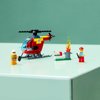 LEGO® City Fire Helicopter 60318 Building Kit for Kids Aged 4;Firefighter;Vendor Minifigures