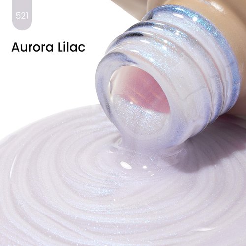 MAYCHAO 15ML Pearl Gel Nail Polish Pearlescent Shell Shimmer Mermaid Aurora Lilac Gel Polish Swirl Thread Effect Soak Off UV LED Lamp Curing for Nail Art Manicure Salon DIY at Home, 0.5 OZ