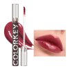 COLORKEY Lip Gloss Mirror Series, Hydrating Lip Gloss with Essential oil, High Shine Glossy Lip Tint, Hydrated & Fuller-looking Lips, Long-Lasting Liquid Lipstick (B705 Grape jelly)