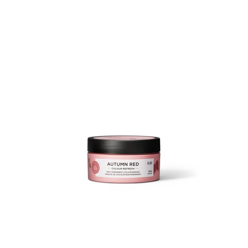 Maria Nila Colour Refresh, Autumn Red 3.4 Fl Oz, Red Hair Mask, Semi-Permanent Pigments, 100% Vegan & Sulfate/Paraben free