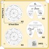 COcnny Religious Coloring Wheel Craft - 24 Sets Beatitudes Christian Craft for Kid, Color Your Own Jesus Art Kit, Biblical Bee DIY Crafts for Sunday School Classroom Church Activities VBS Supplies