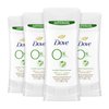 Dove 0% Aluminum Deodorant Stick Cucumber and Green Tea 4 Count Non-irritating Deodorant for Underarm Care Kindest Aluminum Free Deodorant 2.6 oz
