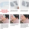 50 Pcs Gel Nail Polish Remover, Foil Wraps with Lint-free Cotton Pads for Soak off Gel Polish Removing (50 Pieces)