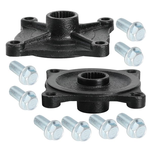 Fuerduo 4 Stud 23T 110mm Rear Axle Wheel Hubs for ATV Quad Buggy Go Kart 110cc 125cc 150cc 200cc