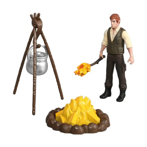 Toyvian Office Decor Miniature Miniature 1 Set Miniature Mini fire Pit Accessory Miniature Camping kit Doll House Camping kit Camping Figurine 3D Miniatures