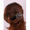 HAQUIL Crescent Moon Bat Hairpin Metal Bat Wings Hair Barrettes Vintage Gothic Hair Clip for Women