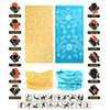 VANCROWN Headwear Wide Headbands Scarf Head Wrap Mask Neck Warmer (9PC.Paisley Series.1)