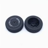 KingVal Replacement Front Wheel Tyre and Rear Wheel Tyre with Hex Hub Adapter Cross Wrench RC Parts Combo Compatible with WLtoys 1/14 144001 RC Car
