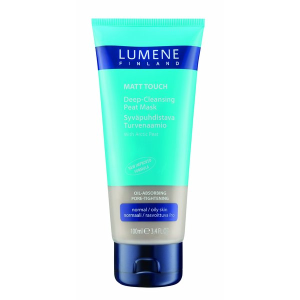 Lumene Matt Touch Deep Cleansing Peat Mask, 3.4 Fluid Ounce