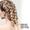 VolksRose Styling Gel - Extreme Hold Hair Gel for Twist, Locs, Box Braids, All Hair Types - Flakeless Braid & Edge Gel, Tames Frizz & Edges, Long Lasting - 1.76 Fluid Ounces