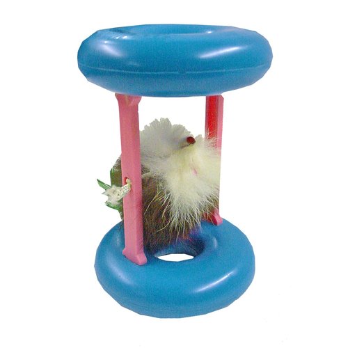 JW Cat Wheels - Rolling Mouse Cat Toy
