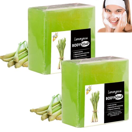 Citronella Soap, Citronella Soap Bar, Citronella Body Soap, Natural Citronella Lemongrass Body Soap, Essentials Must Haves for House and Travel Activities (2 pcs)