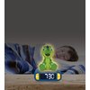 Lexibook - Dinosaur Nightlight Alarm Clock, Clock, Alarm Clock for Boys and Girls, Snooze, Blue/Green - RL800DINO