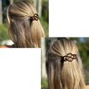 Camila Paris CP2425 French Hair Barrettes for Women Thick Hair, Hair Clip Tortoise Shell, Strong Hold Grip Barrette Hair Clips for Women, No Slip Styling Hair Accessories for Women, Made in France