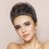 Hair Nets 100Pcs Invisible Elastic Edge Mesh Dress-up Hair Bun for Making Food Kitchen Serve Dancer