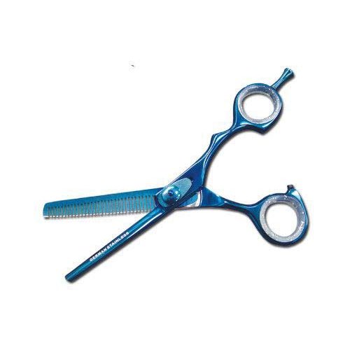 6.25" Blue CUT Brand Pro Hair Thinning Shears Scissors German Steel 2106BC