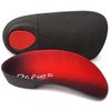 Dr. Foot's 3/4 Length Orthotic Insoles, High Arch Support Inserts for Flat Feet Plantar Fasciitis Over-Pronation and Foot Pain (Medium (Men's 6.5-8.5 / Women's 7.5-9.5))