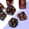 Galaxy Dice Set| Blue Red DND Dice Set for Board Game