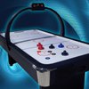 Joovon Air Hockey Pushers and Air Hockey Pucks, Non-Slip Strikers and Dynamic Pucks for Air Hockey Table Game for Adults and Kids,Replacement Accessories for Game Tables (Blue and Black)