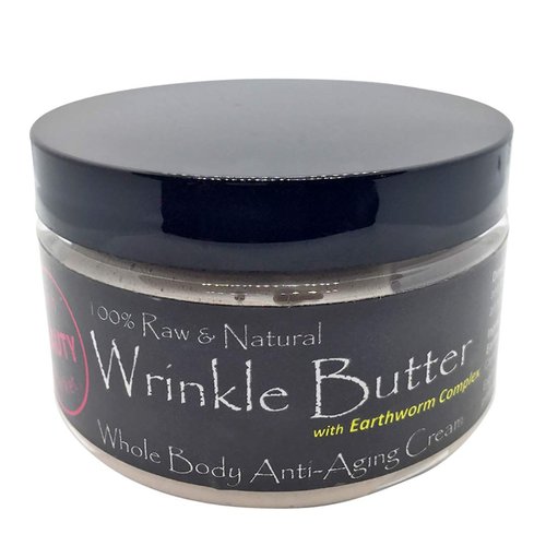 Wrinkle Butter Anti-Aging Night Cream Hydrates Skin and Boost Collagen for Psoriasis and Eczema with Earthworm Pooh Extract