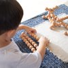 Kaplan Early Learning BendiBeads - Natural - Set of 12 - Twistable, Connectable, Stretchable 3D Building Kit - Fine Motor Development Toy for Toddlers and Kids