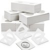 Nexxxi 300 Pcs Cardboard Coin Holder, 6 Sizes 2" x 2" Currency Holders for Coin Collection Supplies
