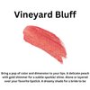 Boston Mints Vineyard Bluff Lip Gloss (.25oz) -Vegan, gluten-free, cruelty-free formula with Aloe, Vitamins C & E, and a refreshing hint of spearmint extract for soft and hydrated lips.