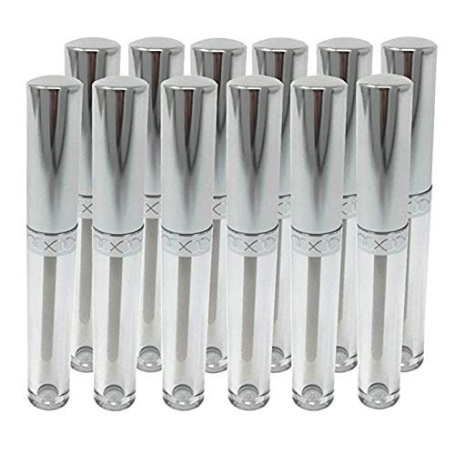 DIY Kit Creations Silver Empty Lip Gloss Tubes 10 mL (30 Pack)