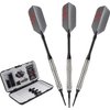 Viper V-Factor 90% Tungsten Soft Tip Darts with Storage/Travel Case, Ringed, 18 Grams